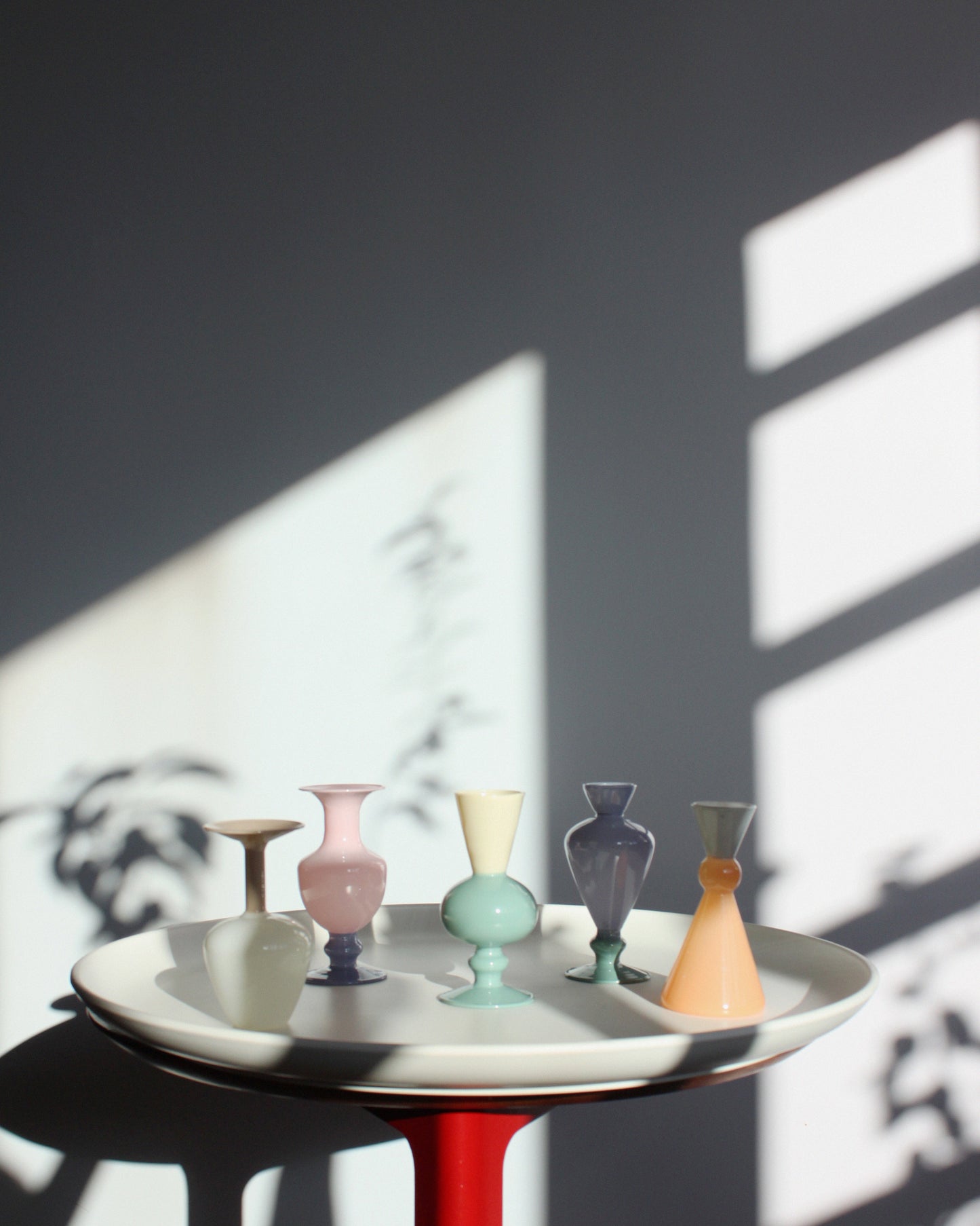 雙色花瓶 玻璃花瓶 日本工藝 amabro