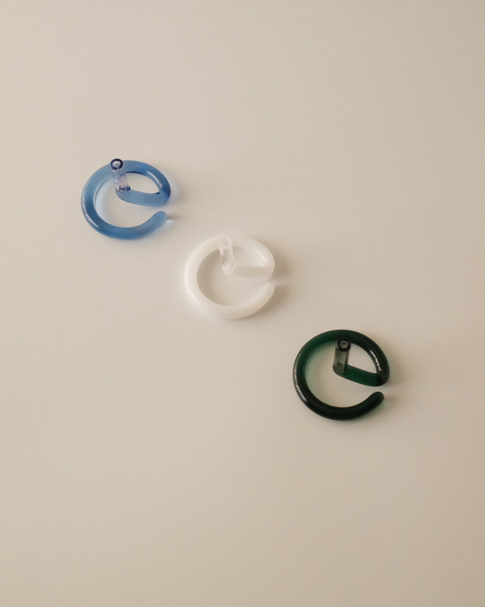 Two tone 雙色玻璃線香座