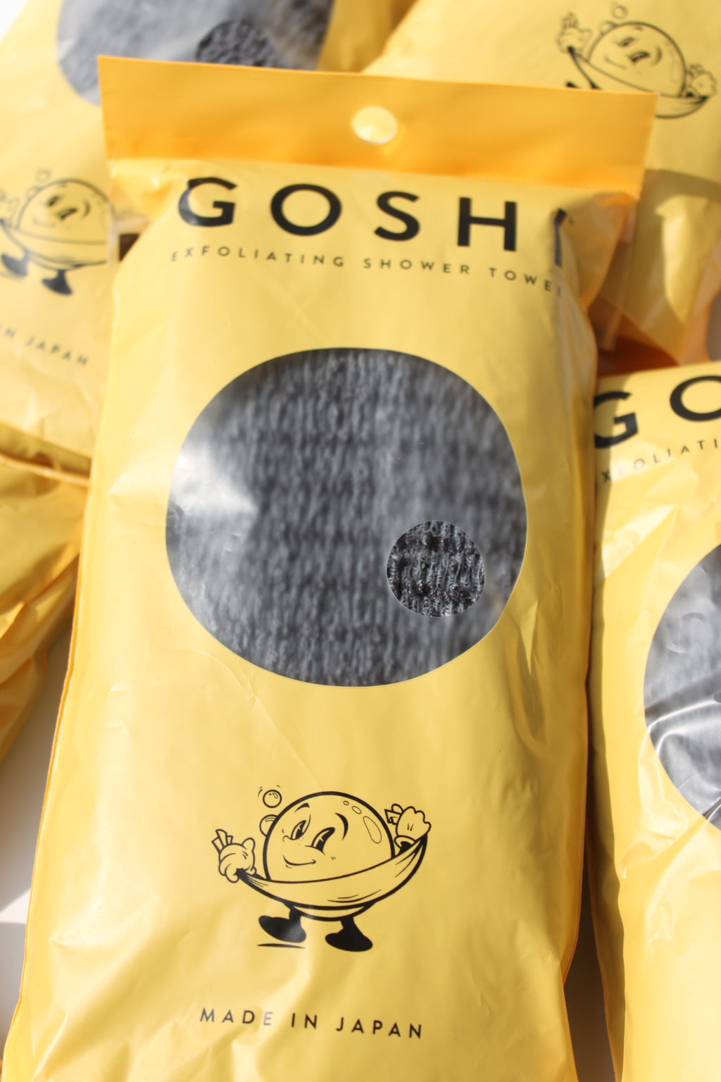 Goshi 去角質洗澡巾